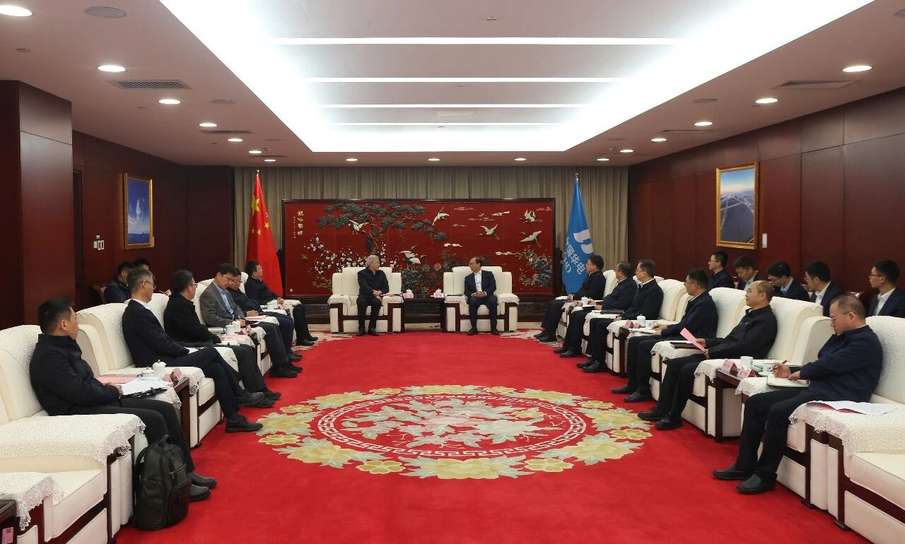 徐鹏在京拜访合作伙伴 共谱央企发展新篇