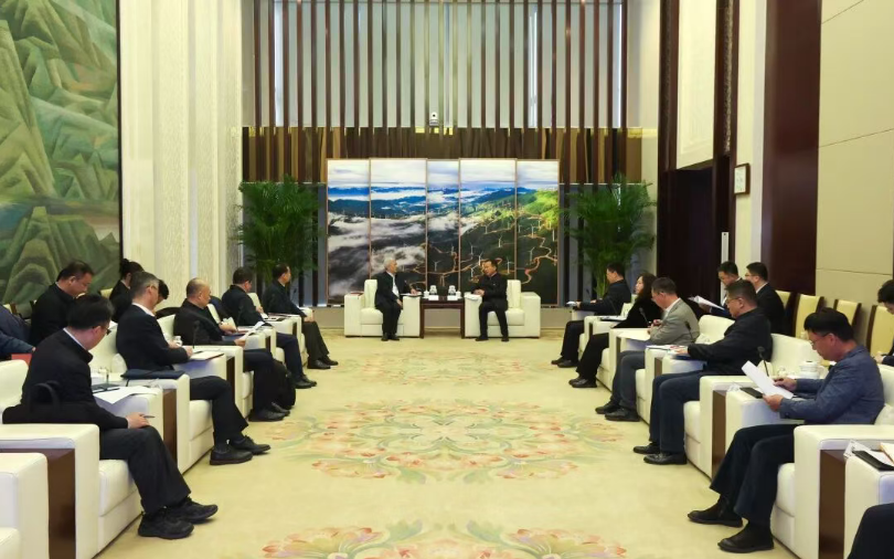 徐鹏拜访国家电投集团党组书记、董事长刘明胜 携手...