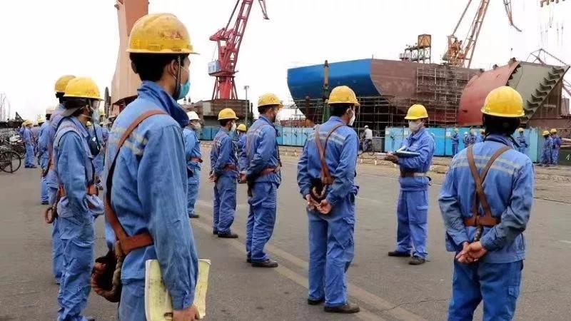 中国船舶集团所属广船国际员工